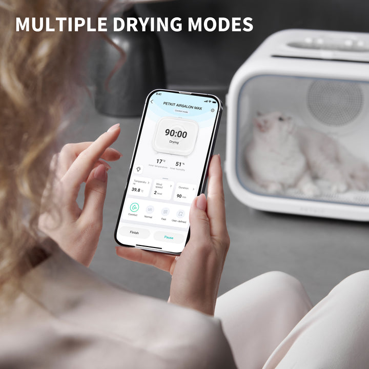 Lồng sấy Petkit, sấy lông chó mèo 4