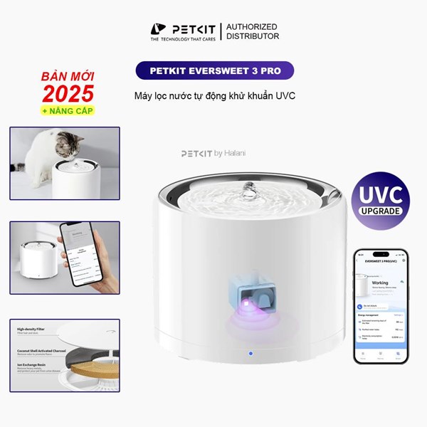 Máy nước Eversweet PRO Petkit (kết nối app)