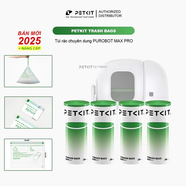 Túi rác mới PETKIT PUROBOT MAX PRO 2025