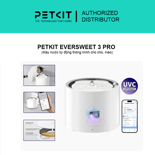 Máy nước Eversweet PRO Petkit (kết nối app)